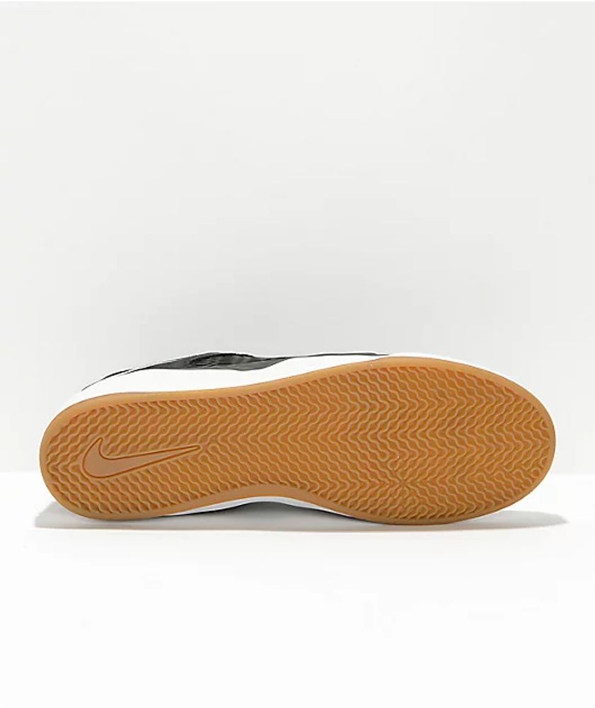 Nike SB Ishod Black & White Skate Shoes