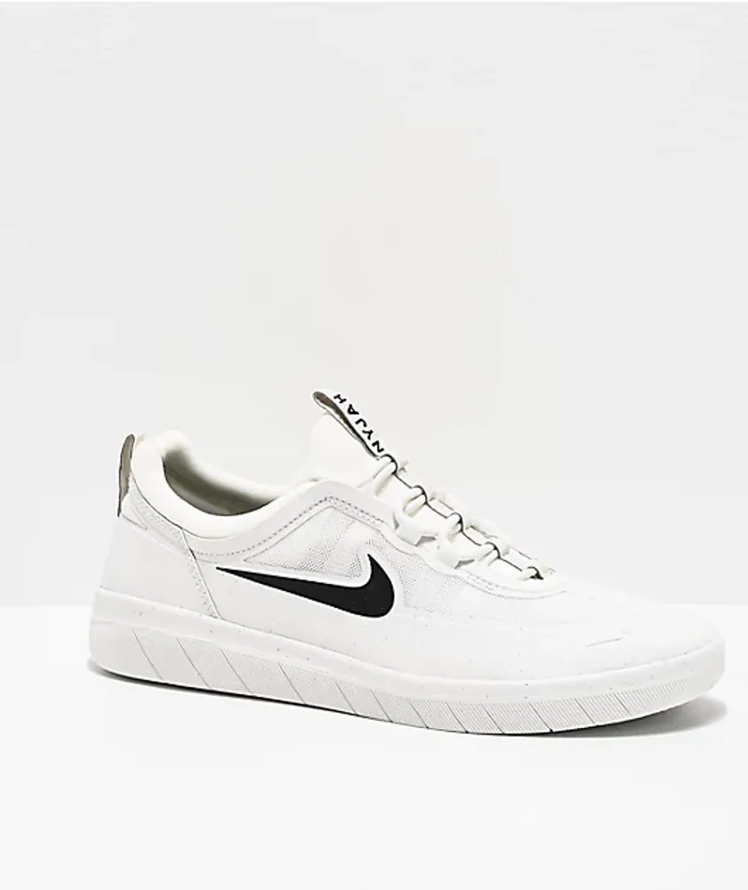 zoon Historicus Gladys Nike SB Nyjah Free 2 Summit White Skate Shoes | Connecticut Post Mall