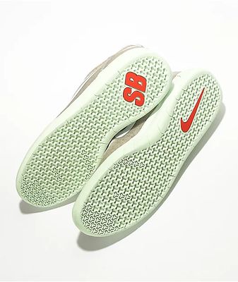 Nike SB Nyjah Free 2.0 White, Green, Red, & Blue Skate Shoes