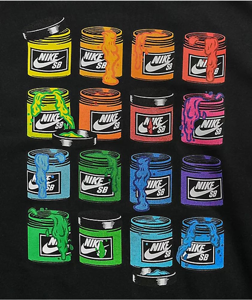 Nike SB Paint Cans Black Hoodie