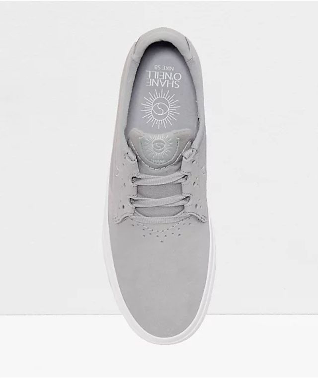 nike sb shane tokyo rawdacious white & gum skate shoes