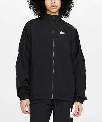 Nike Sportswear Essential Black Woven Jacket
