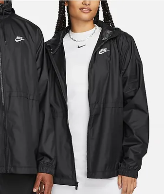 Nike Sportswear Essential Repel Black Windbreaker Jacket