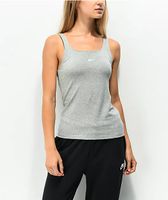 Nike Sportswear Essentials Grey Cami Crop Top