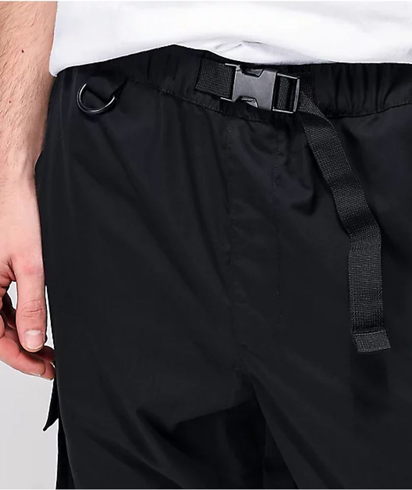 Ninth Hall Trance Black Cargo Pants