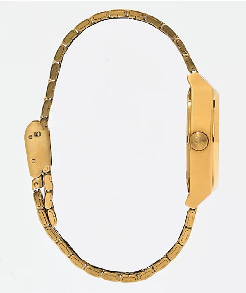 Nixon Medium Time Teller Gold Analog Watch