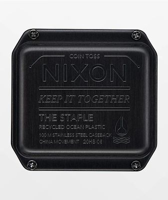 Nixon Staple Tide Black Digital Watch