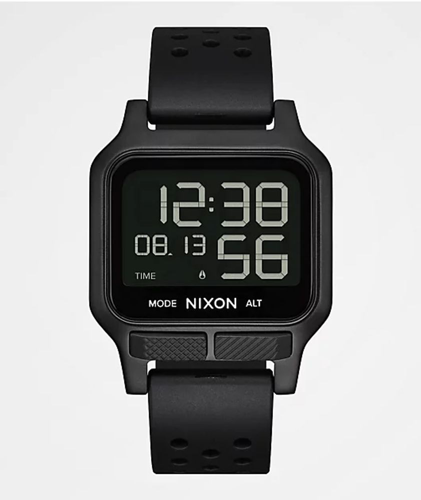 Nixon The Heat Black Digital Watch