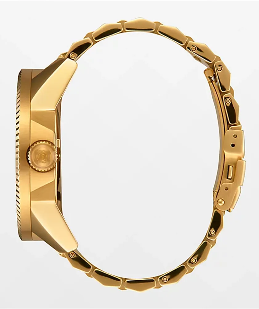 Time Teller 2PAC Collab Watch, Gold / Black