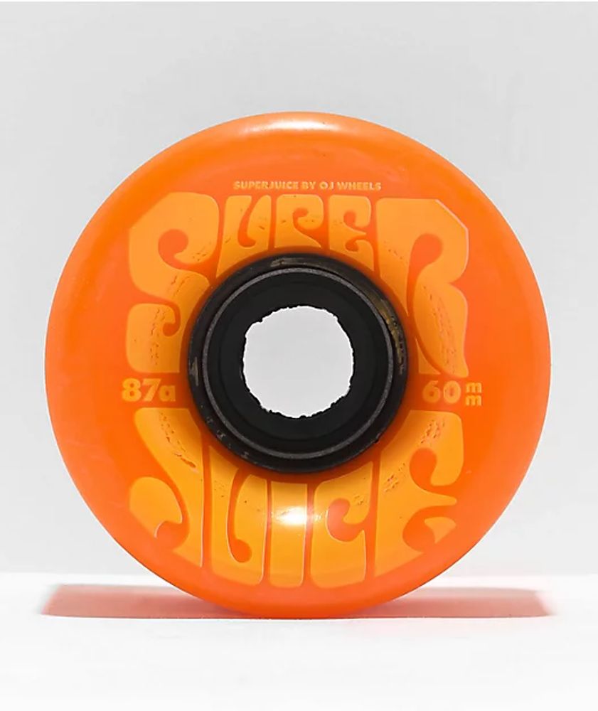 OJ Super Juice 60mm 87a Orange Cruiser Wheels