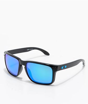 Oakley Holbrook XL Black & Prizm Sapphire Sunglasses