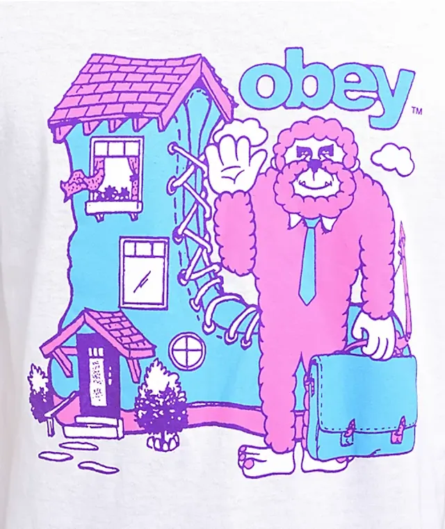 Obey Gummie Bears Natural T-Shirt