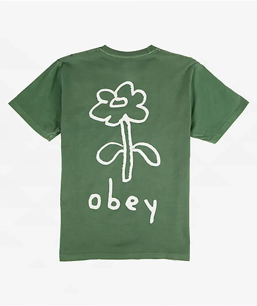 obey flower shirt