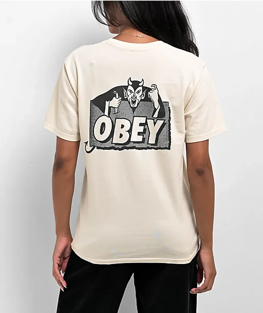 Obey Gummie Bears Natural T-Shirt