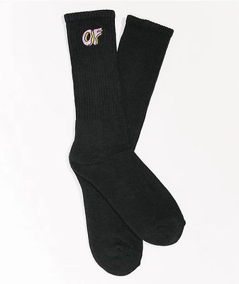 Odd Future Black Crew Socks