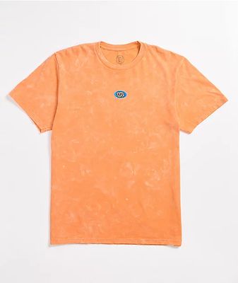 Odd Future Embroidered Orange Wash T-Shirt