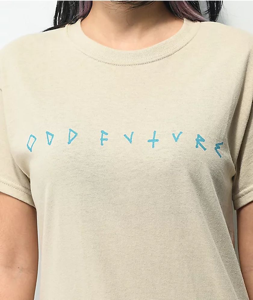 Odd Future Grid Lock Sand T-Shirt