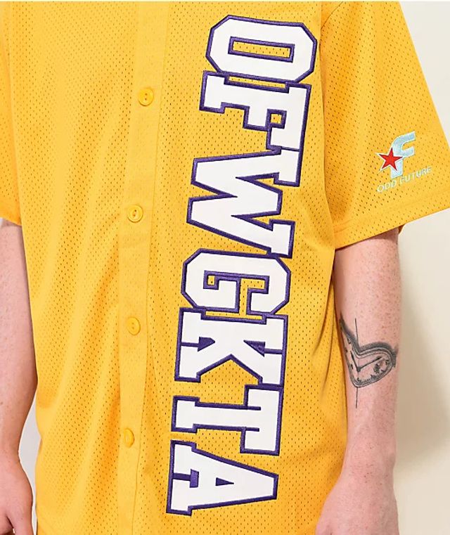 Odd Future Black Baseball Jersey