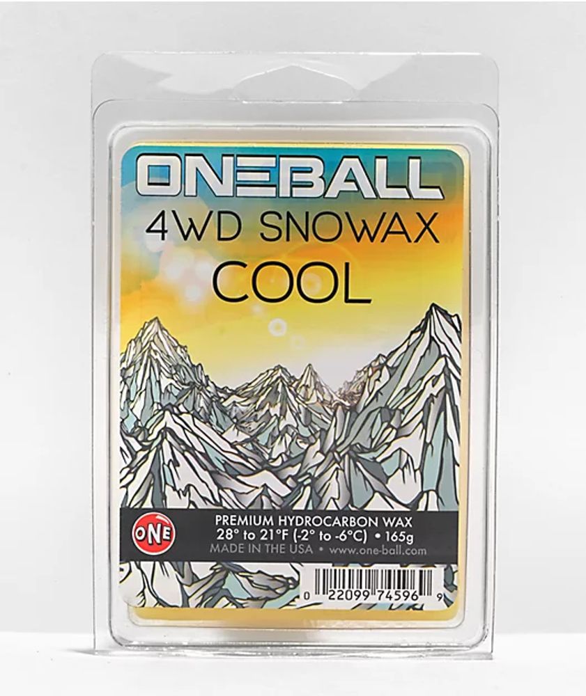 One Ball 4WD Cool Snowboard Wax
