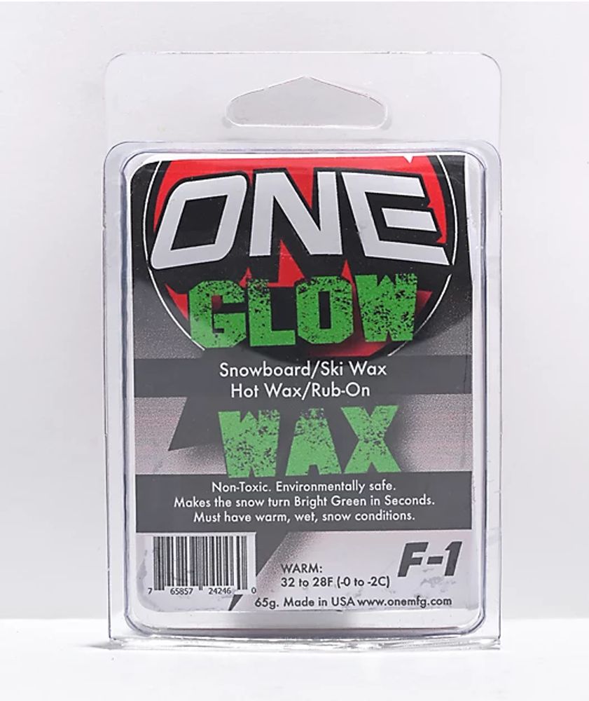 One Ball Glow Snowboard Wax