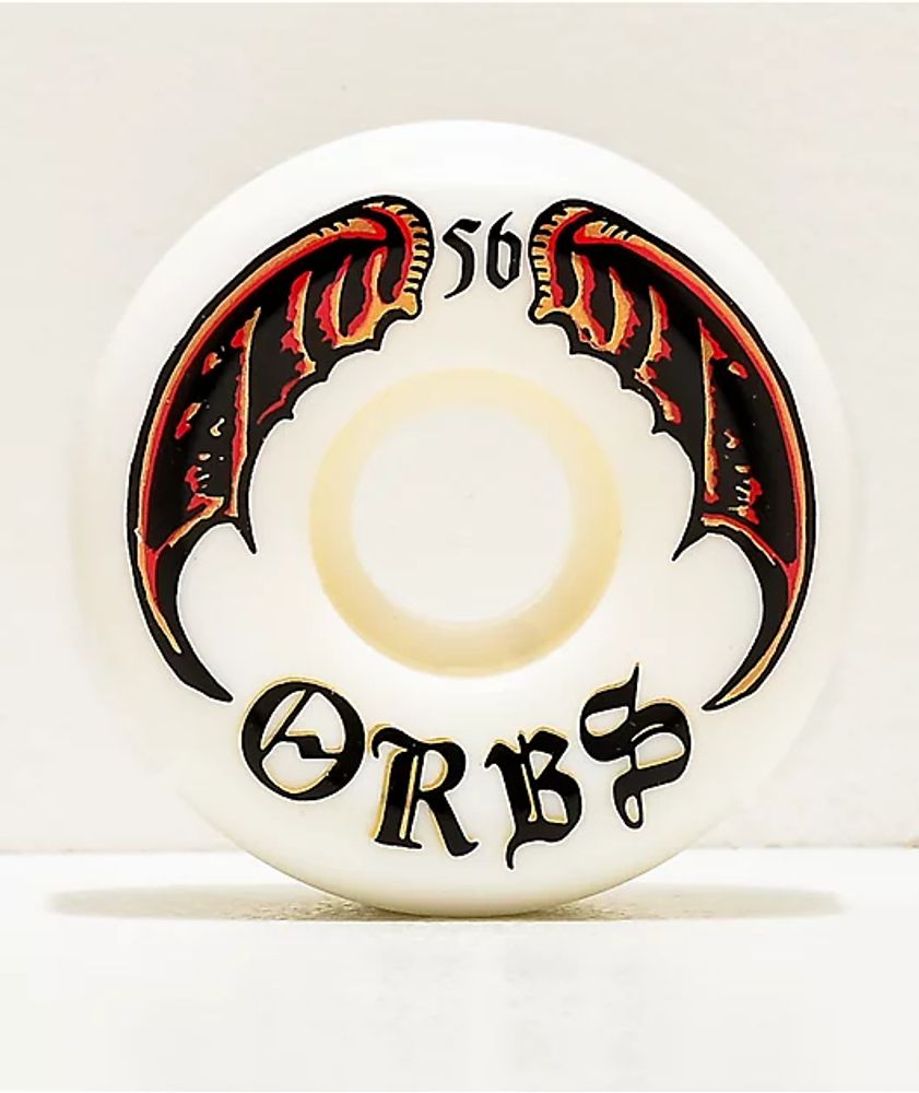 Orbs Wheels Specters White 56mm 99a Skateboard Wheels