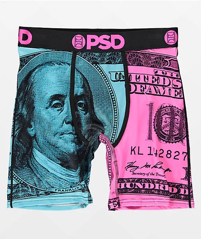 PSD x Ghost Face All Over Black Boxer Briefs