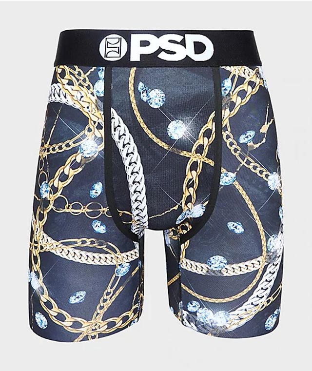 PSD x Ghost Face All Over Black Boxer Briefs