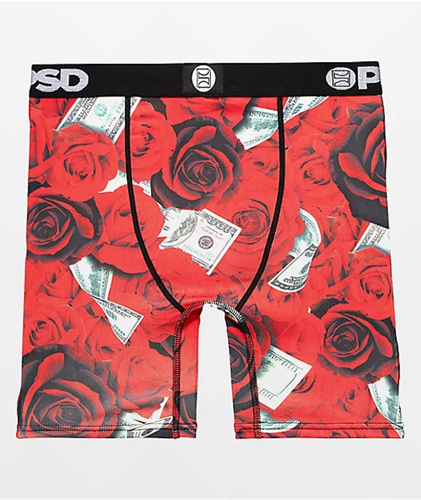 PSD Underwear Boxer Briefs - Tie Dye Roses -  - Gifts with 1 Y &  2 Z's