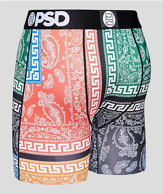 PSD Rich Meander Lux Black Boxer Briefs