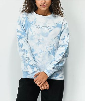 Butterfly Checkers Crop Sweatshirt – Petals and Peacocks