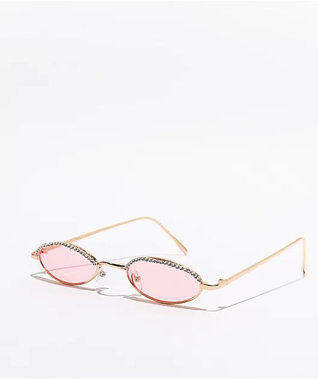 Cory Gem Pink Sunglasses