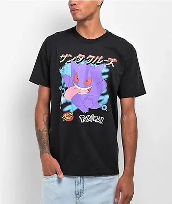 Pokémon & Santa Cruz Ghost Type 3 Men's T-Shirt