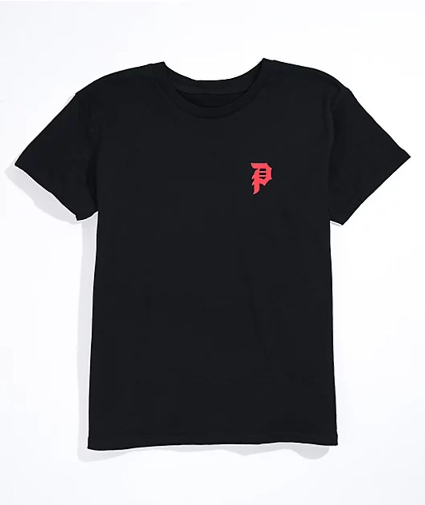 Primitive Kids' Feeling Black T-Shirt