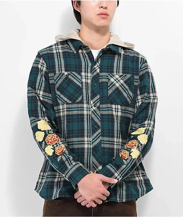 Rothco Heavy Green Plaid Flannel Shirt, Zumiez