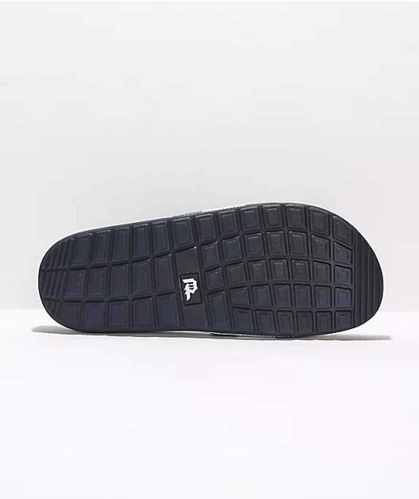 Primitive Level Black Slide Sandals