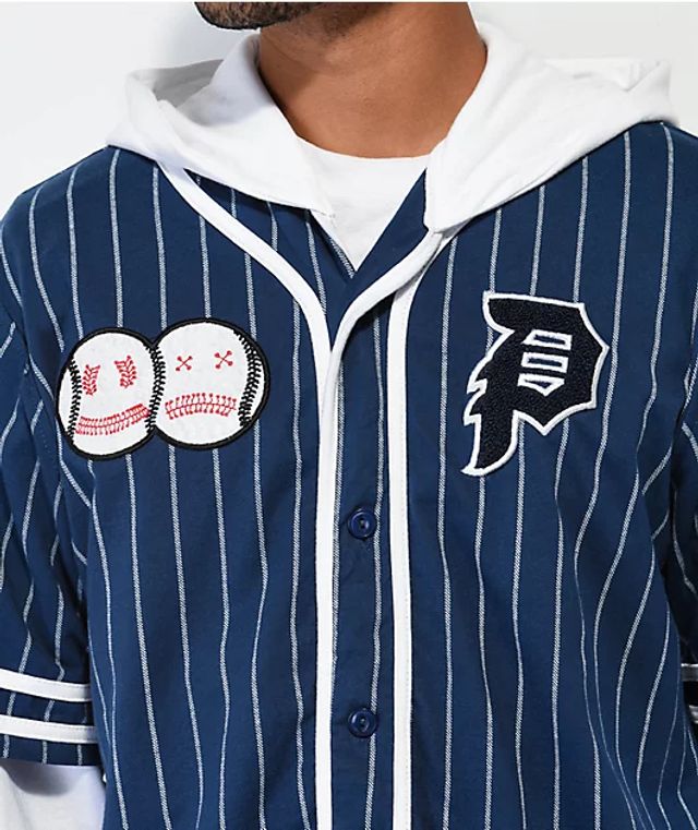 Mlb New York Yankees Boys' White Pinstripe Pullover Jersey : Target