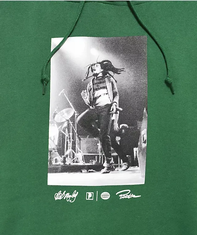 Primitive x Bob Marley Kaya Grey Mesh Football Jersey