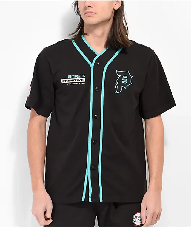 Empyre Charles Black Corduroy Baseball Jersey