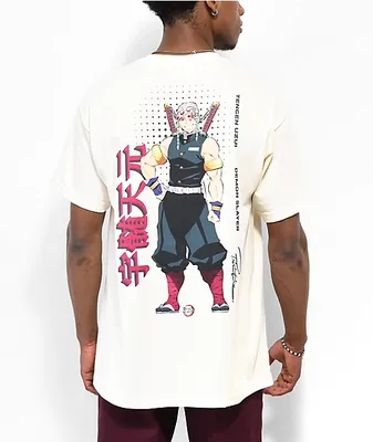 Primitive Skateboards X Demon Slayer Nezuko Kamado Tee  White