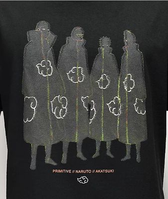 Primitive x Naruto Lantern Black T-Shirt