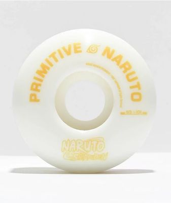 Primitive x Naruto Nine Tails 53mm 99a Red Skateboard Wheels