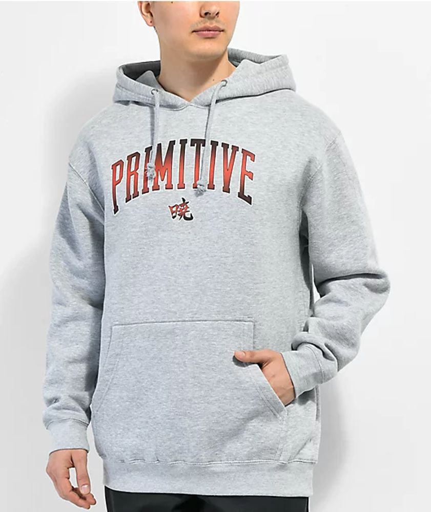 Primitive x Naruto Shippuden Akatsuki Grey Hoodie | Mall of America®