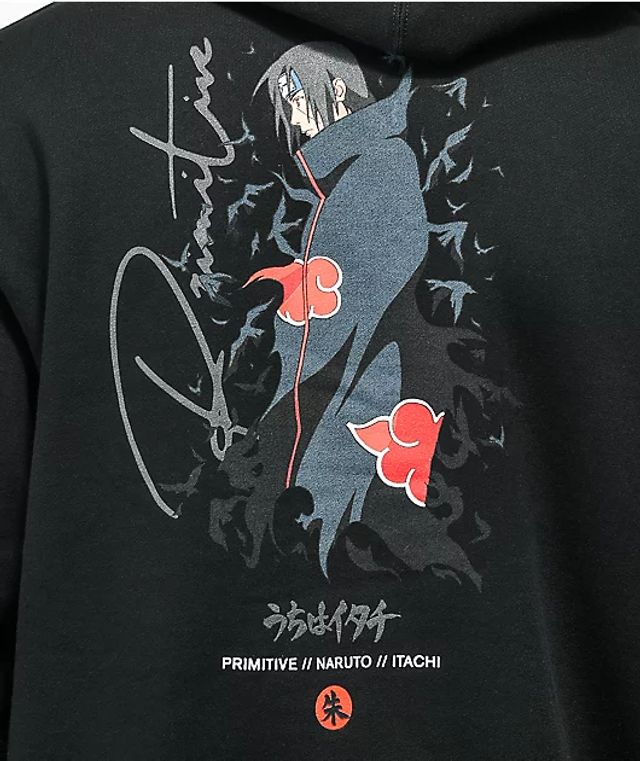 Primitive x Naruto Shippuden Crows Black Hoodie | Pueblo Mall