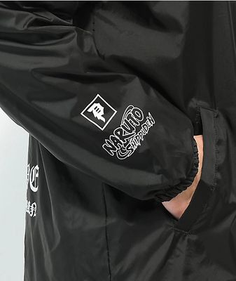 Primitive x Naruto Shippuden Hidan Black Coaches Jacket