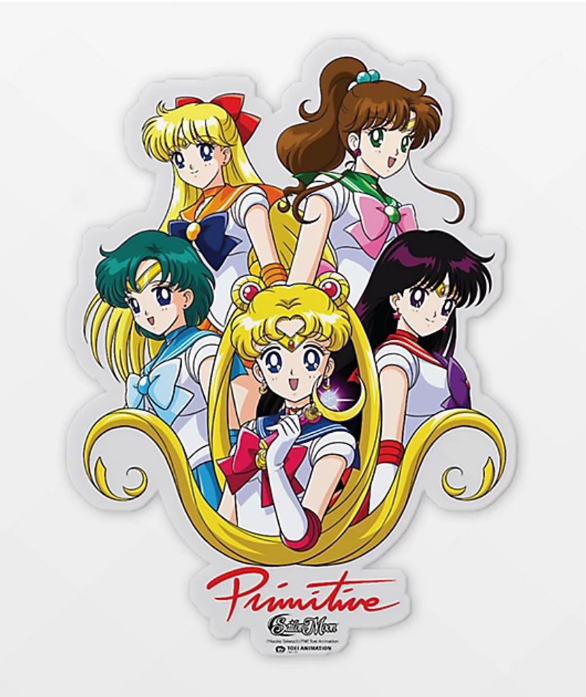 Primitive x Sailor Moon Team Sticker