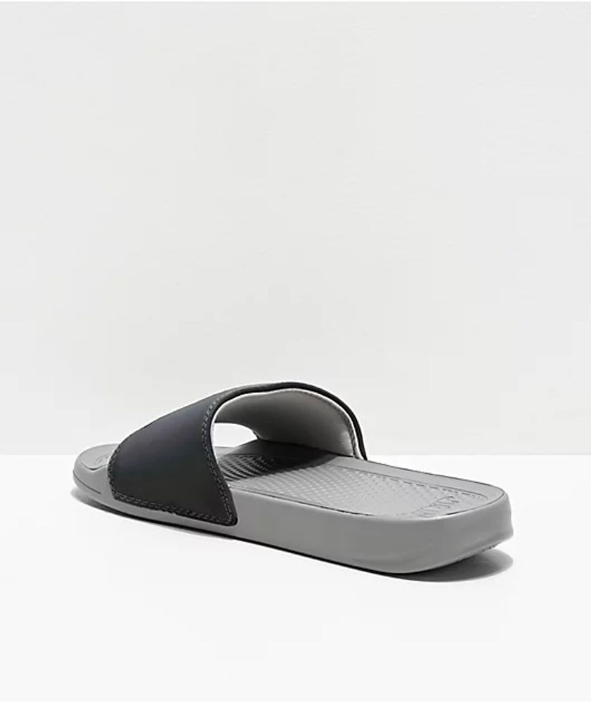 RIPNDIP Lord Nermal Iridescent Grey Slide Sandals