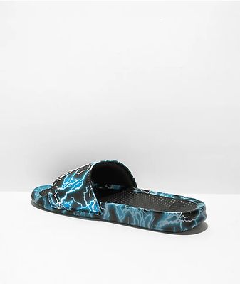 RIPNDIP Nikola Black & Blue Slide Sandals