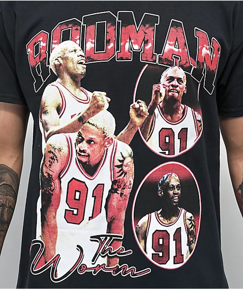 Rodman Brand Dunk White T-Shirt - Size XXL - White - Graphic - Street - T-shirts - Men's Clothing at Zumiez