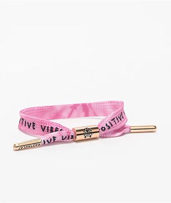 Rastaclat Positive Vibes Pink Cloud Dye Bracelet