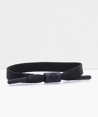 Rastaclat Seek The Positive Black Shoelace Bracelet